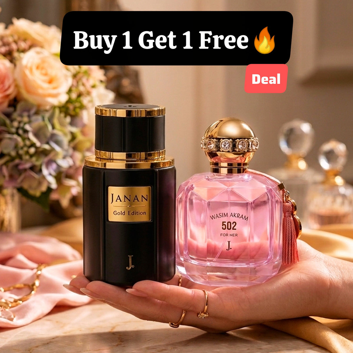 J. 502 + JANAN GOLD BUY 1 GET 1 FREE